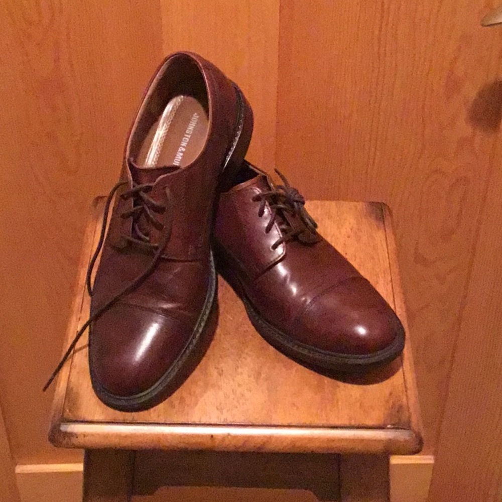 Johnston & Murphy Cap-toe Derbys